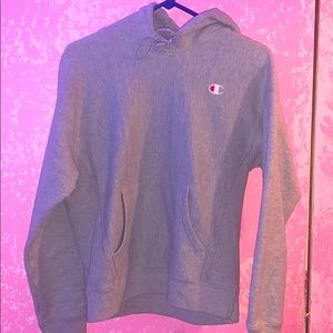 grey champion hoodie